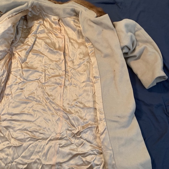 Camel colored wool jacket - Picture 7 of 8